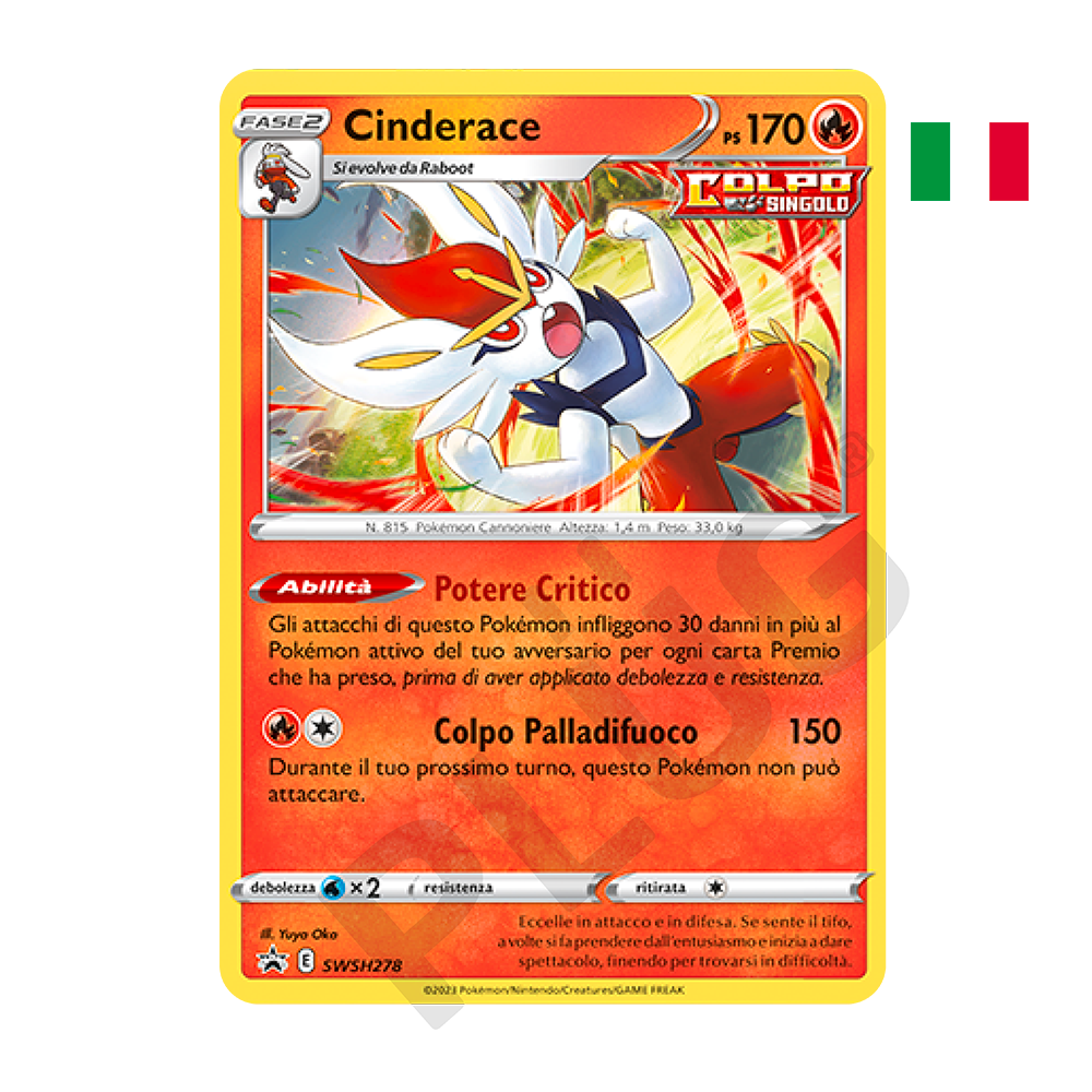 Pokémon - Collezione Zenit Regale con Spilla "Cinderace" (IT)